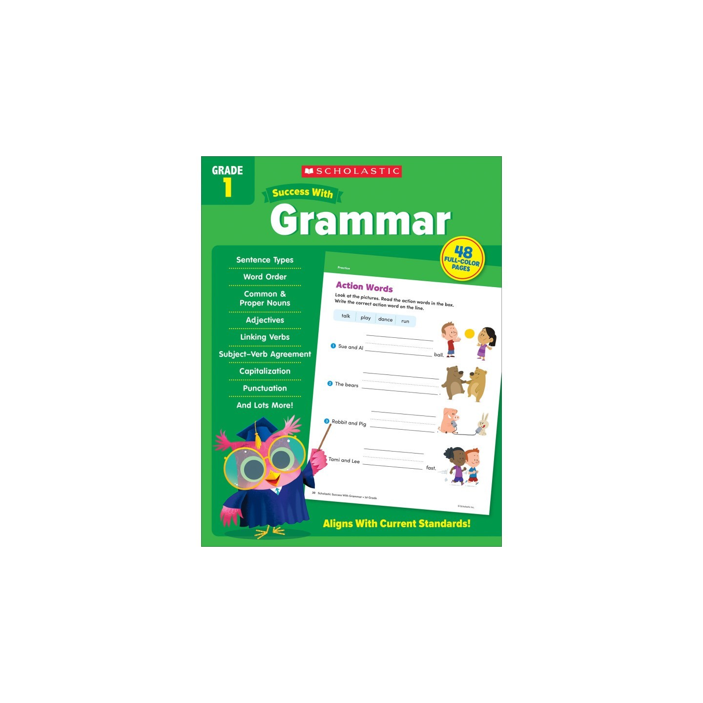 Scholastic Teaching Solutions Success With Grammar: Grade 1