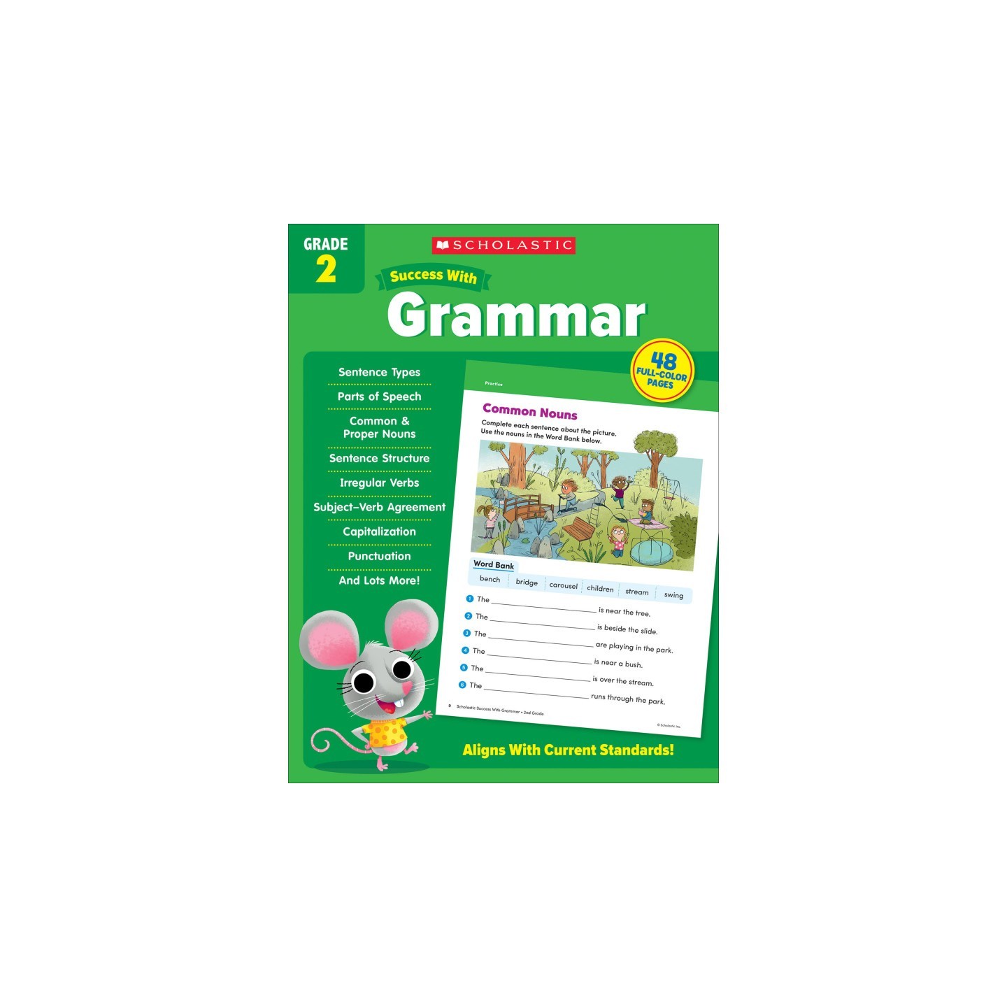 Scholastic Teaching Solutions Success With Grammar: Grade 2