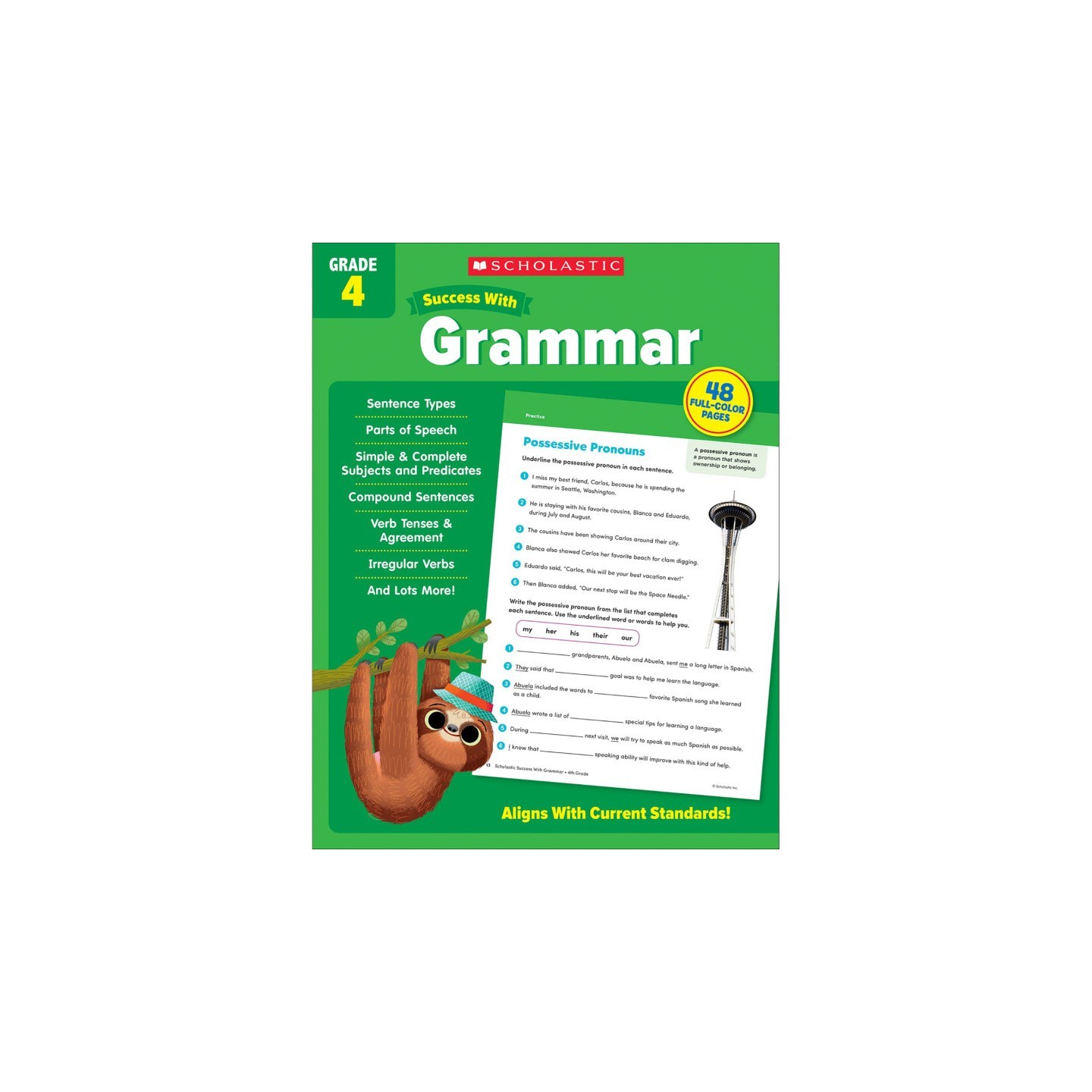 Scholastic Teaching Solutions Success With Grammar: Grade 4