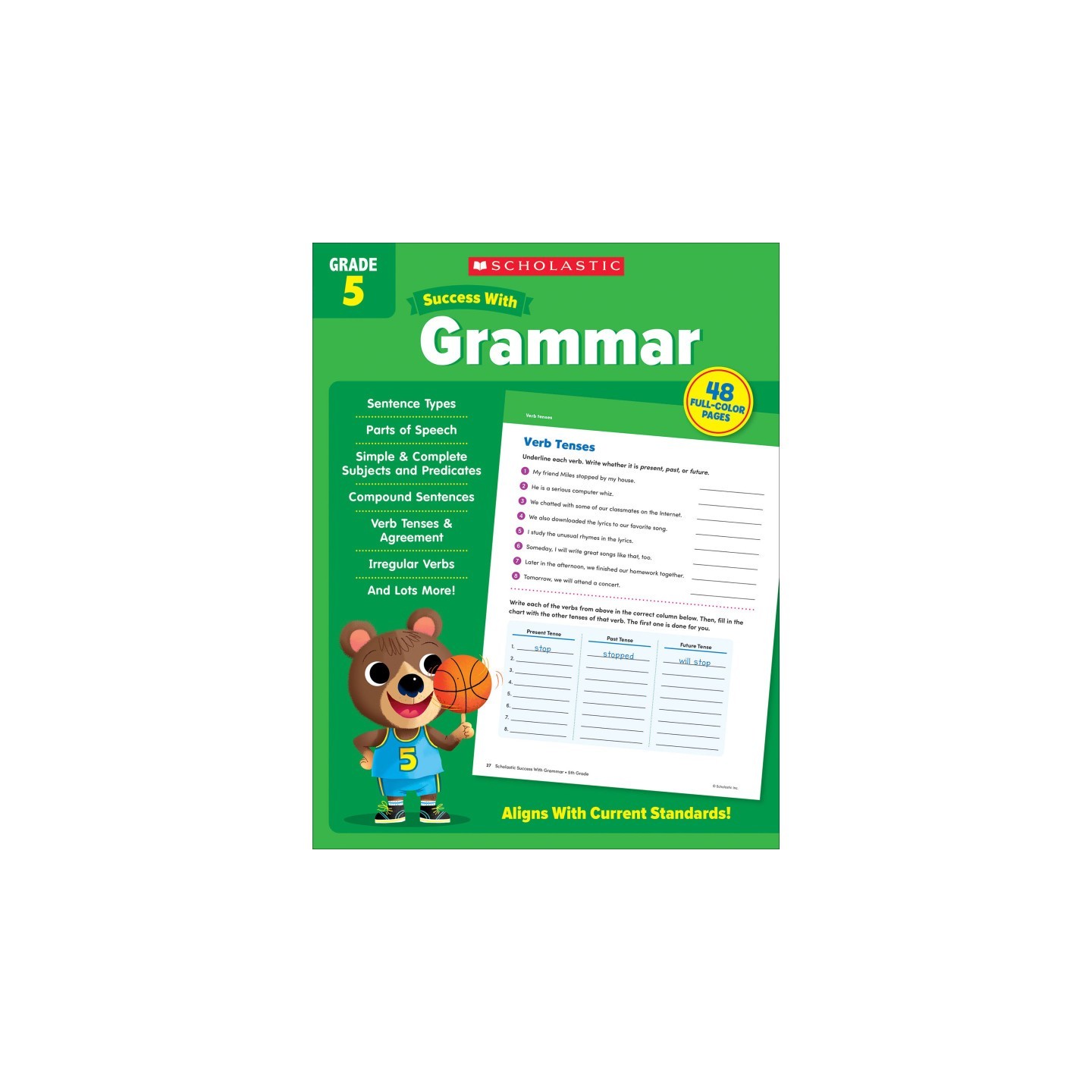 Scholastic Teaching Solutions Success With Grammar: Grade 5