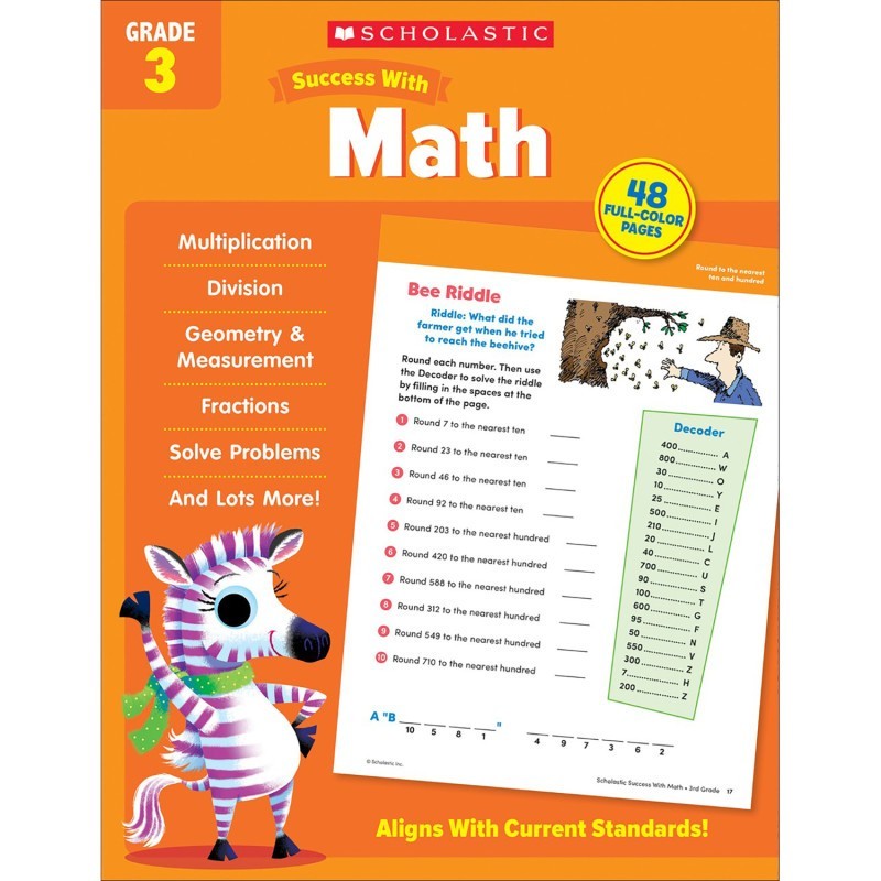 Scholastic Teaching Solutions Success With Math: Grade 3