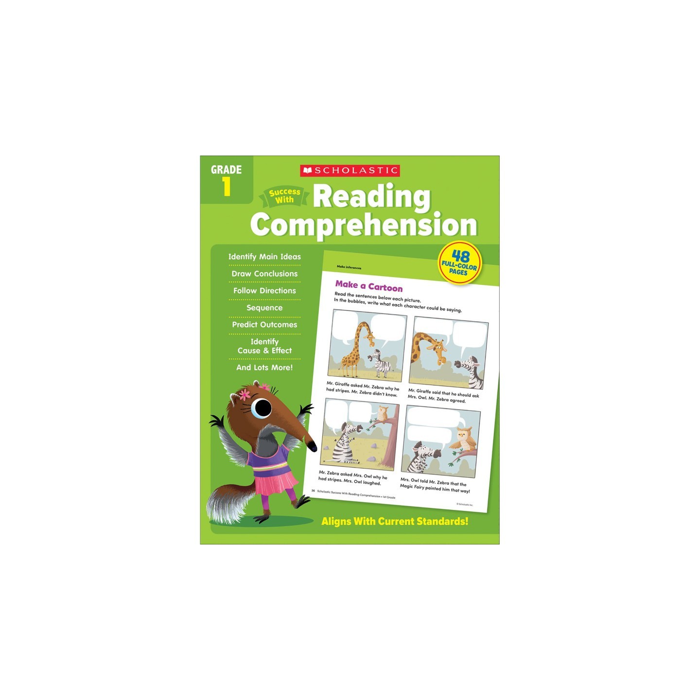 Scholastic Teaching Solutions Success With Reading Comprehension: Grade 1
