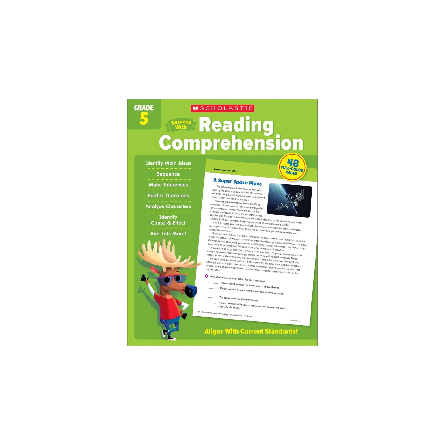 Scholastic Teaching Solutions Success With Reading Comprehension: Grade 5