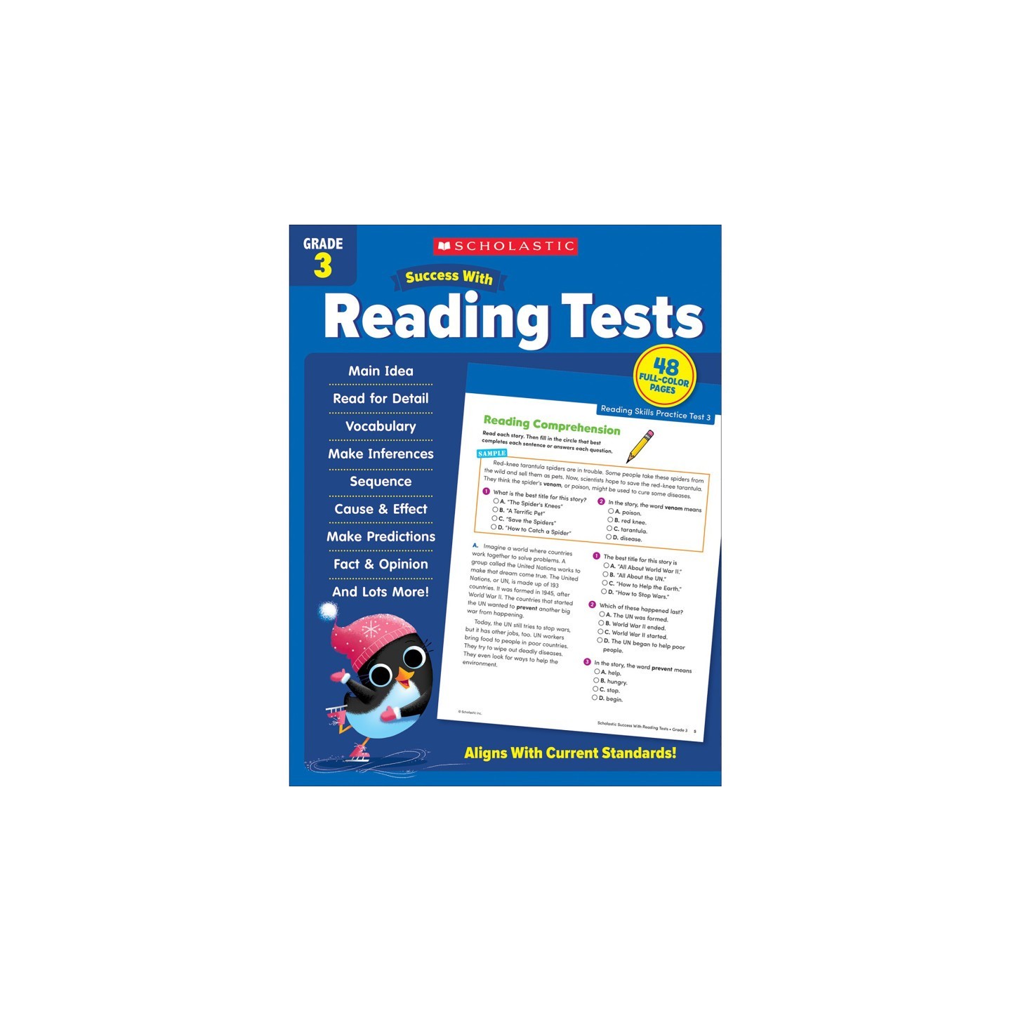 Scholastic Teaching Solutions Success With Reading Tests: Grade 3