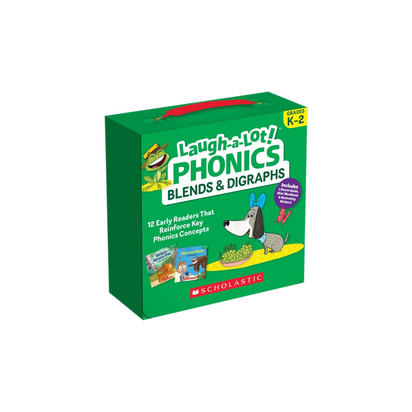 Scholastic Teaching Solutions Laugh-A-Lot Phonics: Blends & Digraphs (Parent Pack)