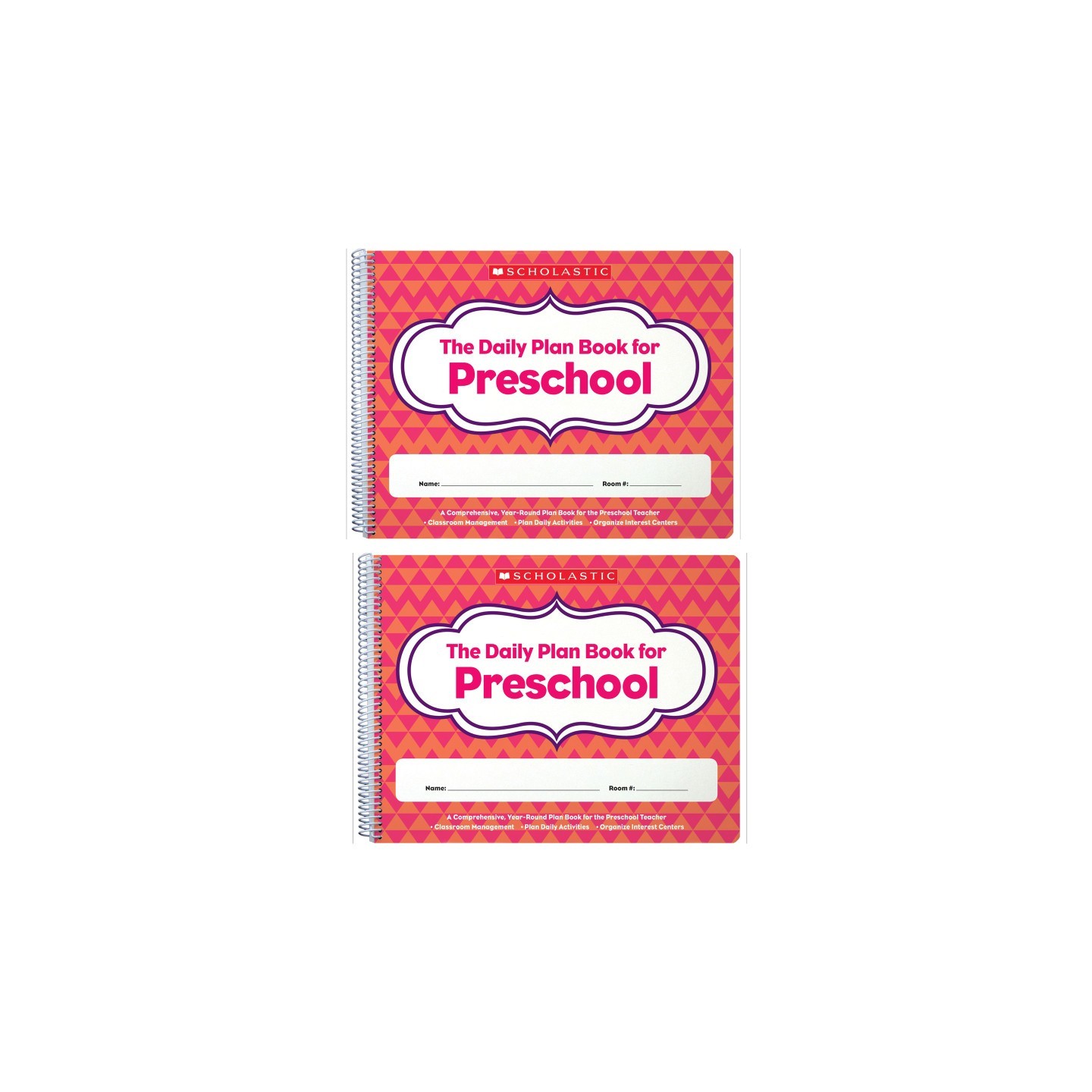 Scholastic Teaching Solutions The Daily Plan Book for Preschool, Pack of 2