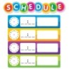 Scholastic Teaching Solutions Color Your Classroom: Schedule Mini Bulletin Board Set