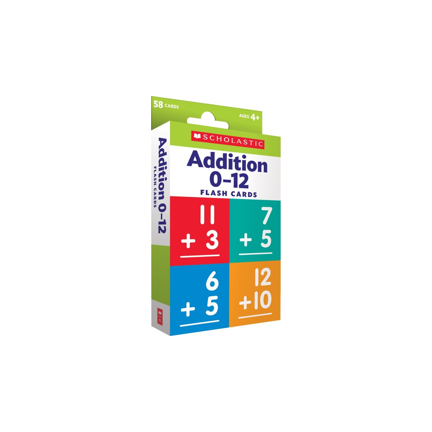 Scholastic Teaching Solutions Flash Cards: Addition 0 - 12