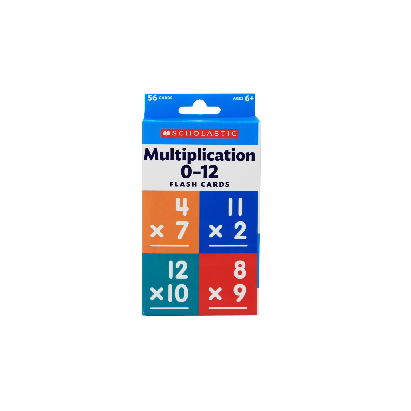 Scholastic Teaching Solutions Flash Cards: Multiplication 0 - 12