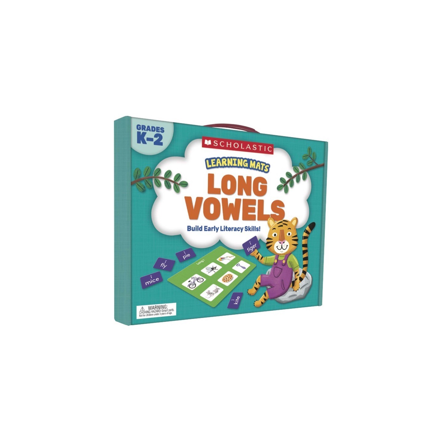 Scholastic Teaching Solutions Learning Mats: Long Vowels, Grades K-2