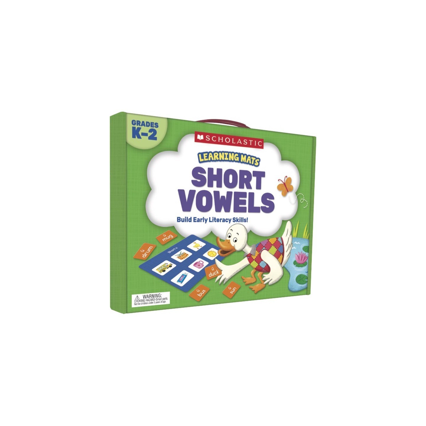 Scholastic Learning Mats: Short Vowels, Grades K-2