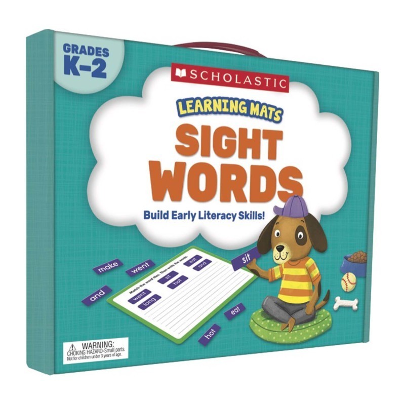 Scholastic Learning Mats: Sight Words, Grades K-2