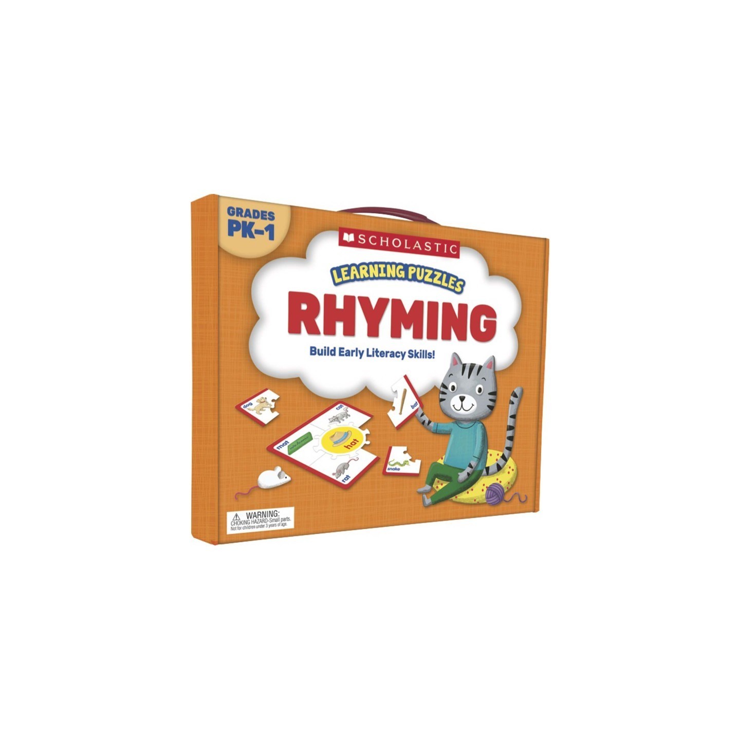 Scholastic Learning Puzzles: Rhyming, Grades PK-1