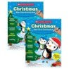Scholastic Teaching Solutions Christmas Wipe-Clean Activity Book, Pack of 2