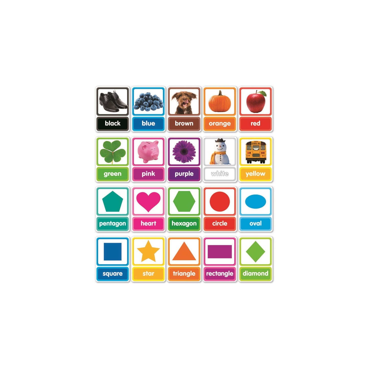 Scholastic Teaching Solutions Colors & Shapes Bulletin Board Set