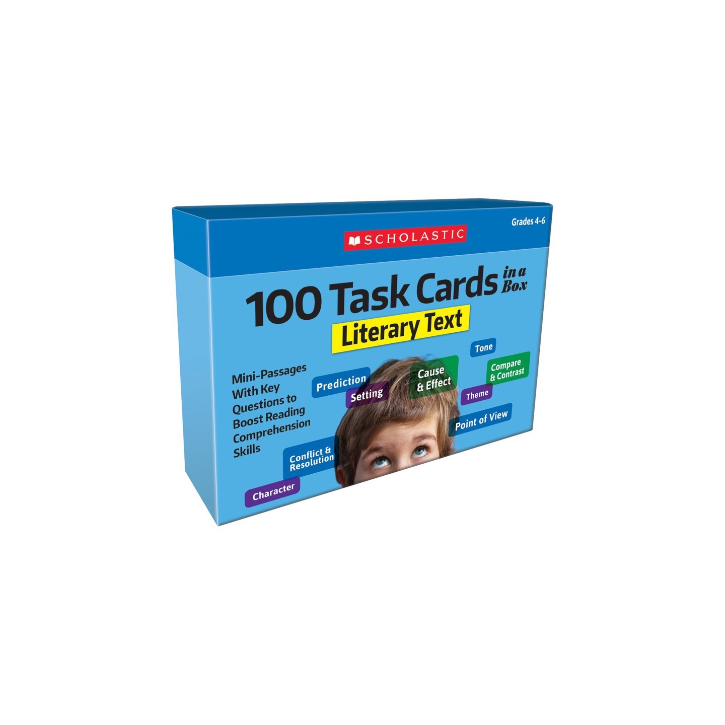 Scholastic Teaching Solutions 100 Task Cards in a Box: Literary Text