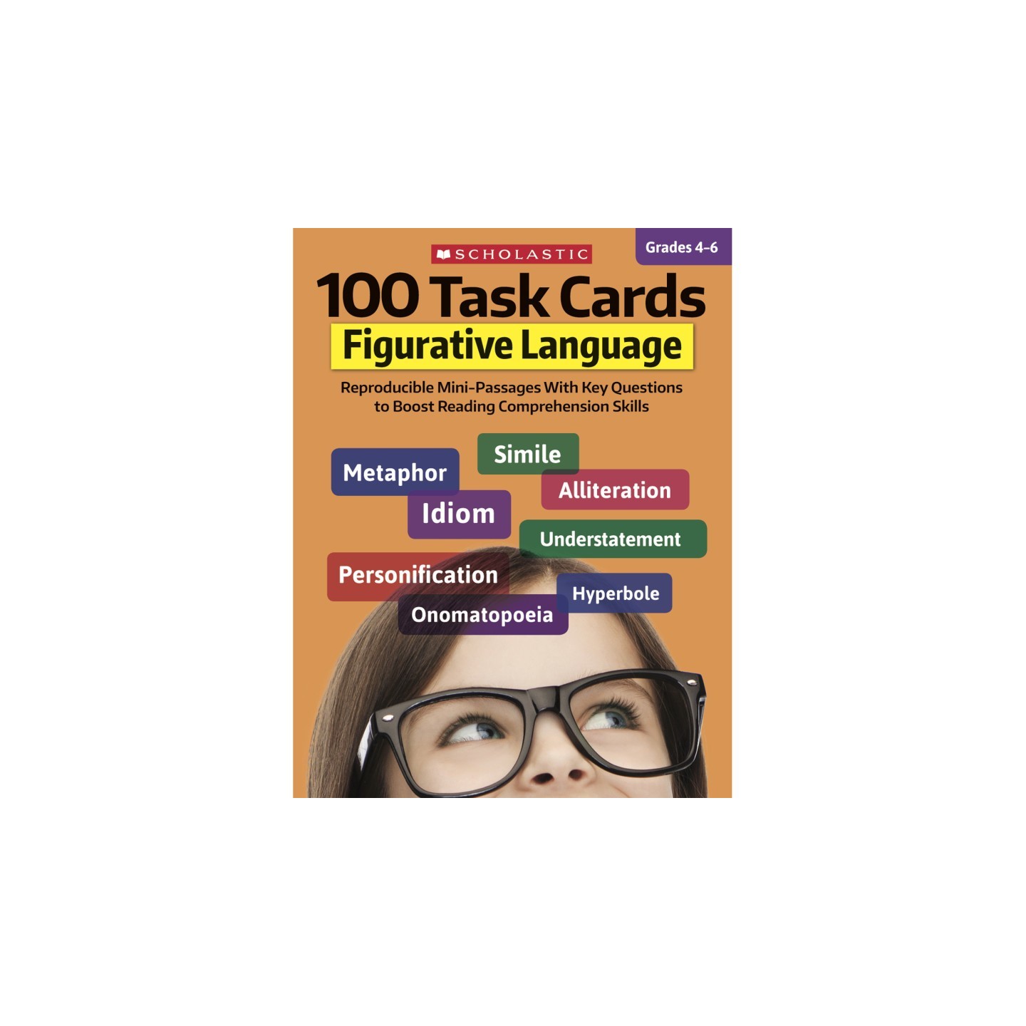Scholastic Teaching Solutions 100 Task Cards: Figurative Language