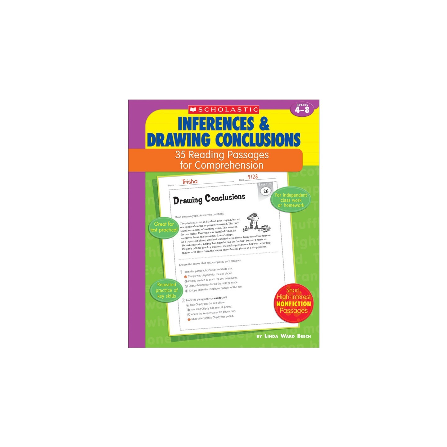 Scholastic Teaching Solutions 35 Reading Passages for Comprehension: Inferences & Drawing Conclusions