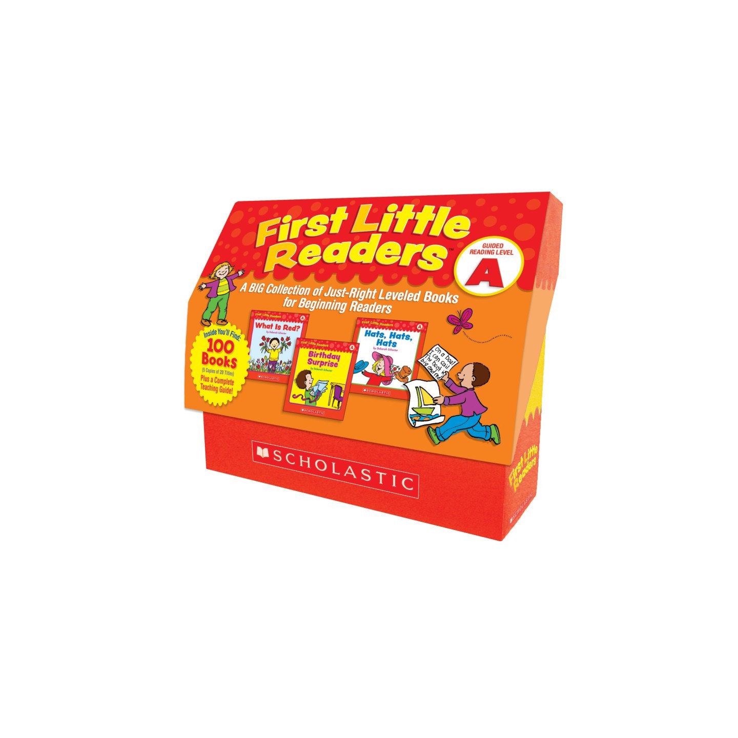 Scholastic Teaching Solutions First Little Readers Books, Guided Reading Level A, 5 Copies of 20 Titles