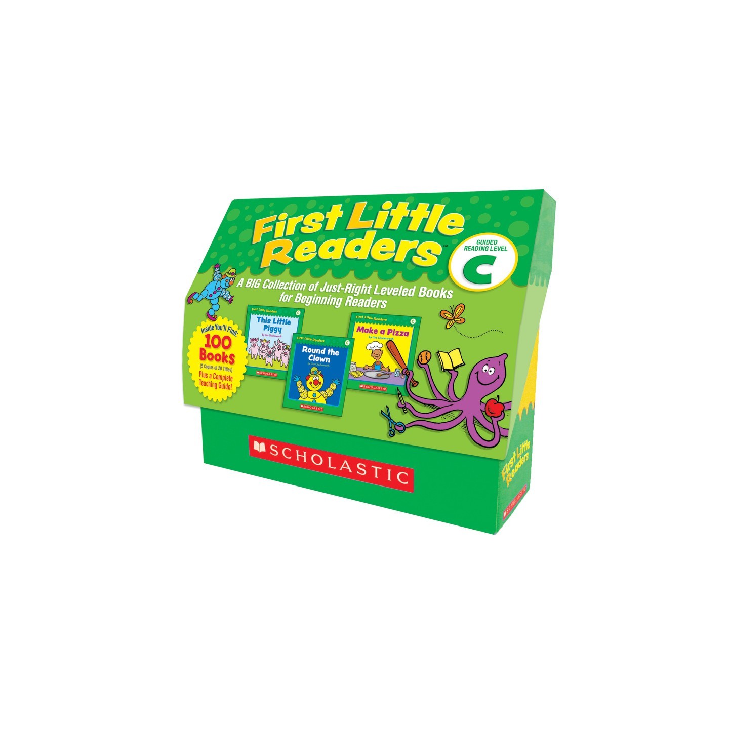 Scholastic Teaching Solutions First Little Readers Books, Guided Reading Level C, 5 Copies of 20 Titles