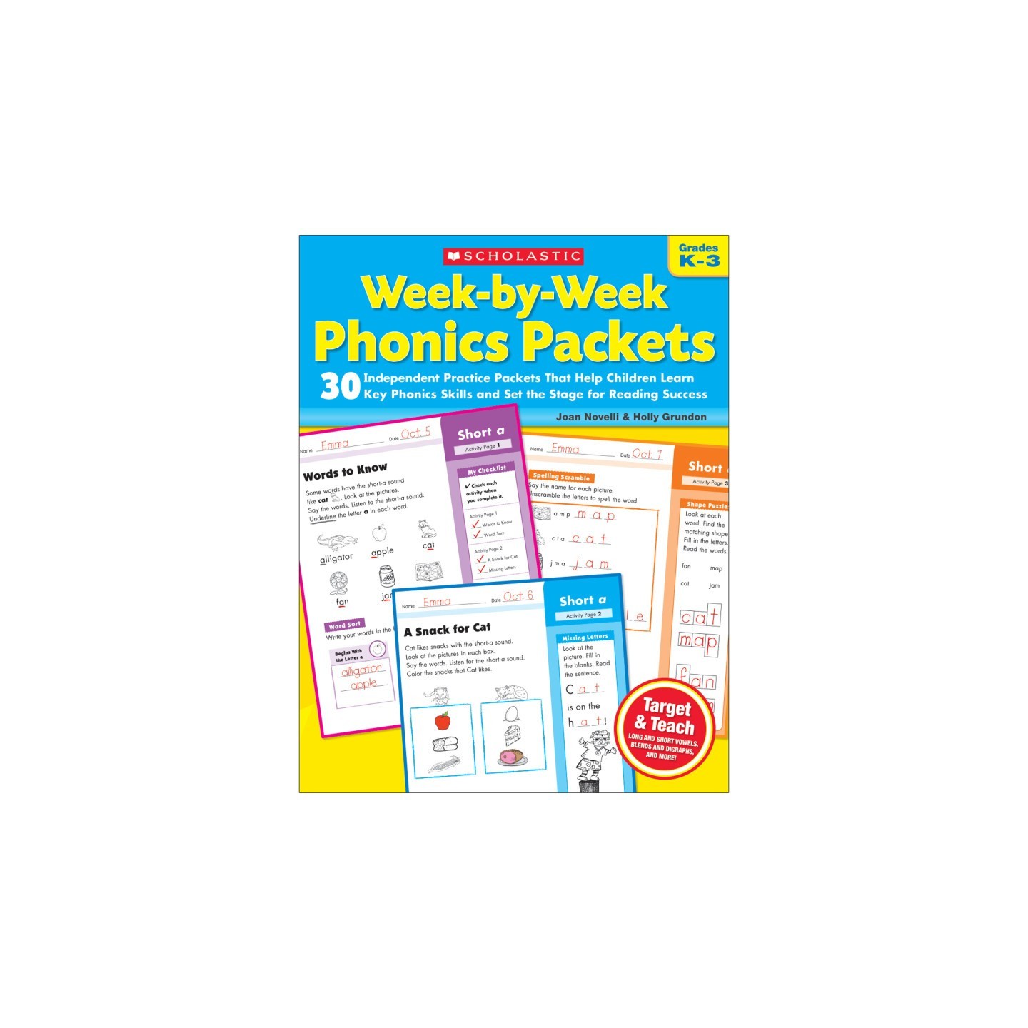 Scholastic Teaching Solutions Week-By-Week Phonics Packets