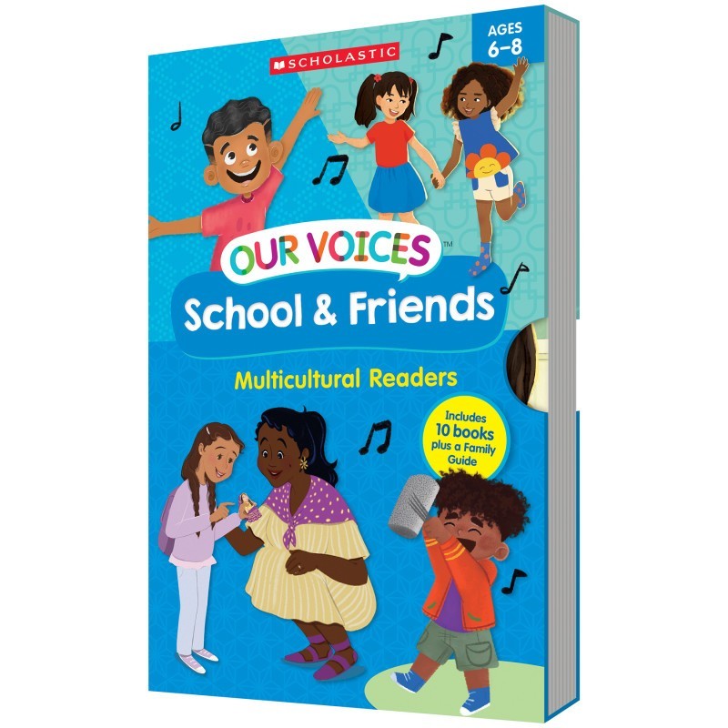 Scholastic Teaching Solutions Our Voices School & Friends, Multi Copy, 40 Books