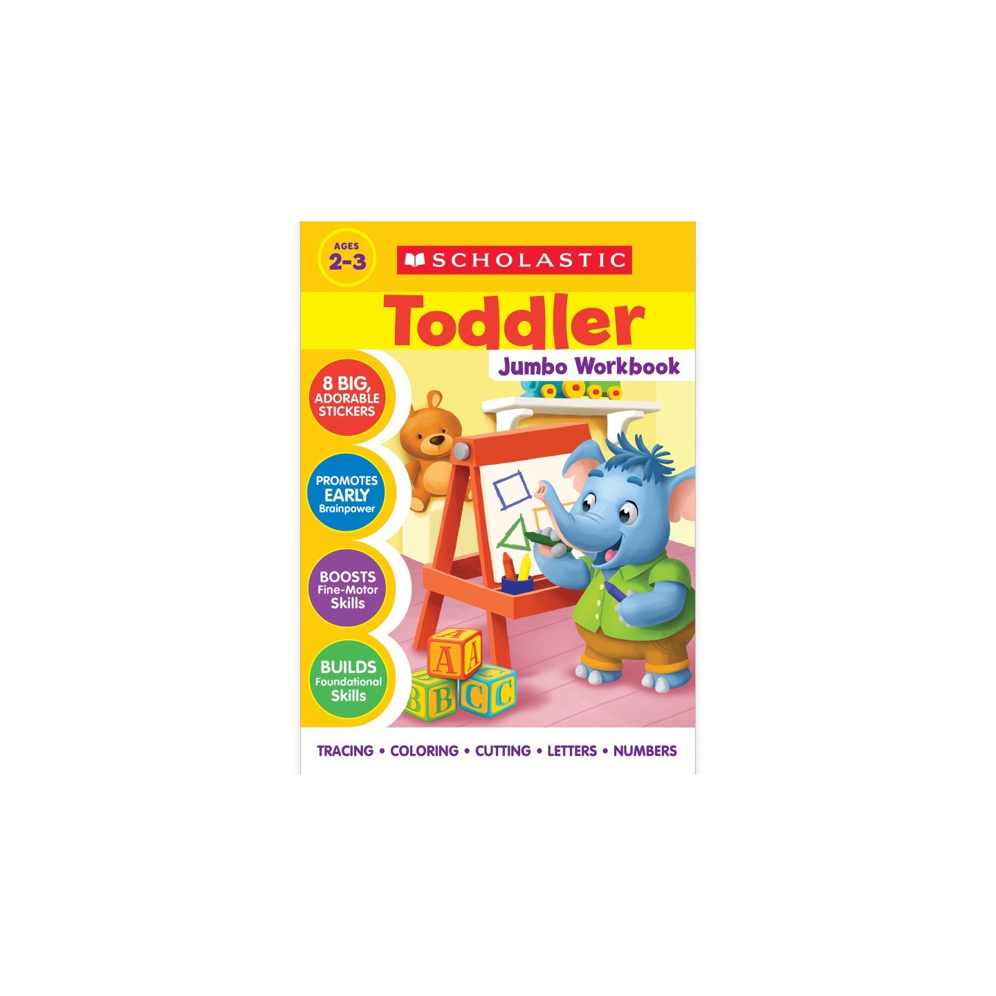 Scholastic Teaching Solutions Toddler Jumbo Workbook
