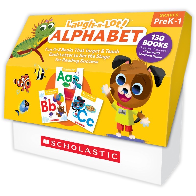 Scholastic Teaching Solutions Laugh A Lot Alphabet, Multi Copy, 130 Books