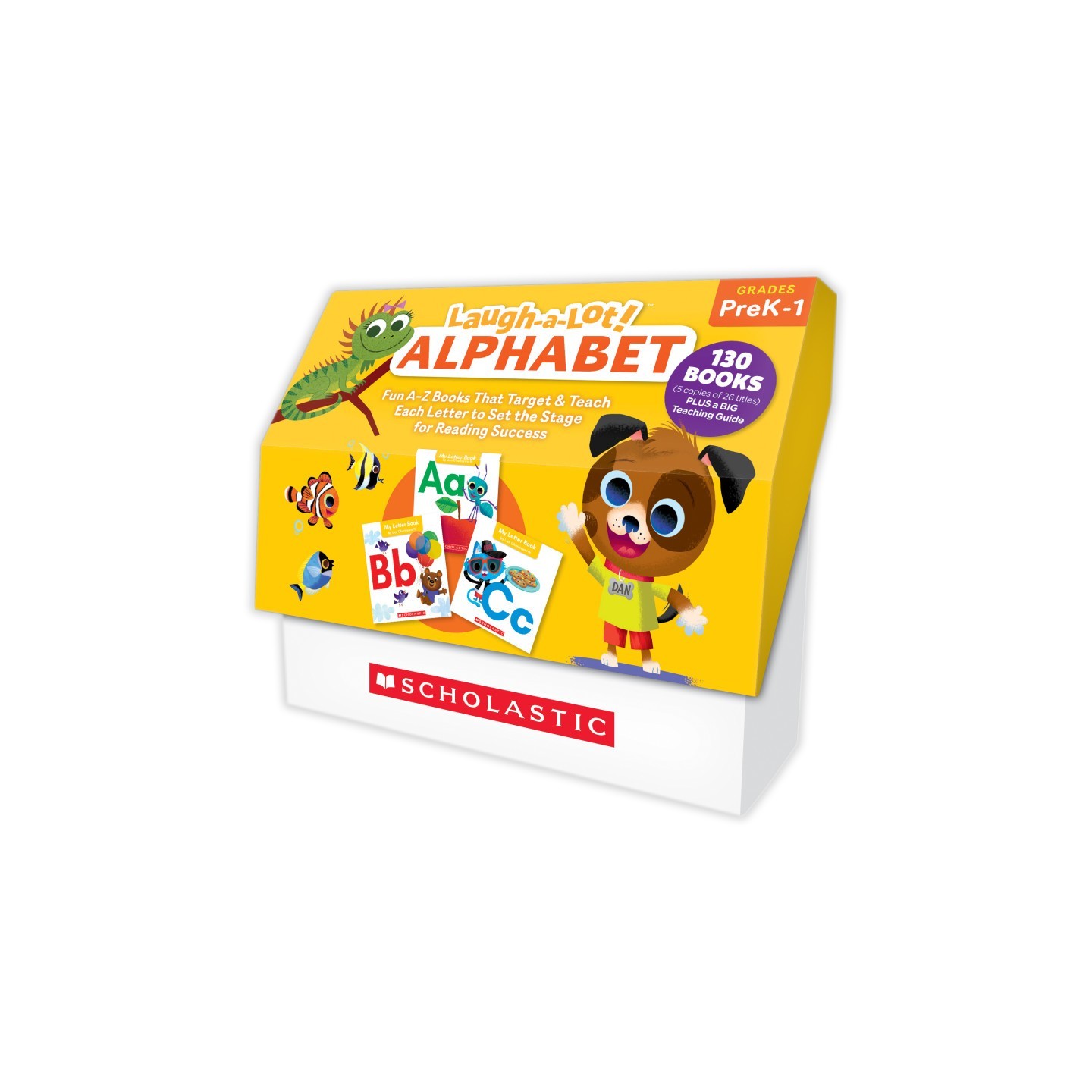 Scholastic Teaching Solutions Laugh A Lot Alphabet, Multi Copy, 130 Books
