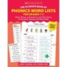 Scholastic Teaching Solutions The Ultimate Book of Phonics Word Lists: Grades 1-2
