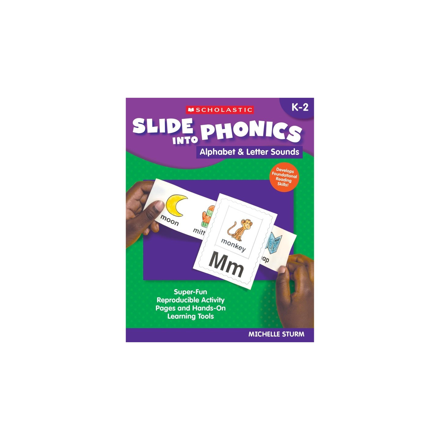 Scholastic Teaching Solutions Slide Into Phonics: Alphabet & Letter Sounds Activity Book