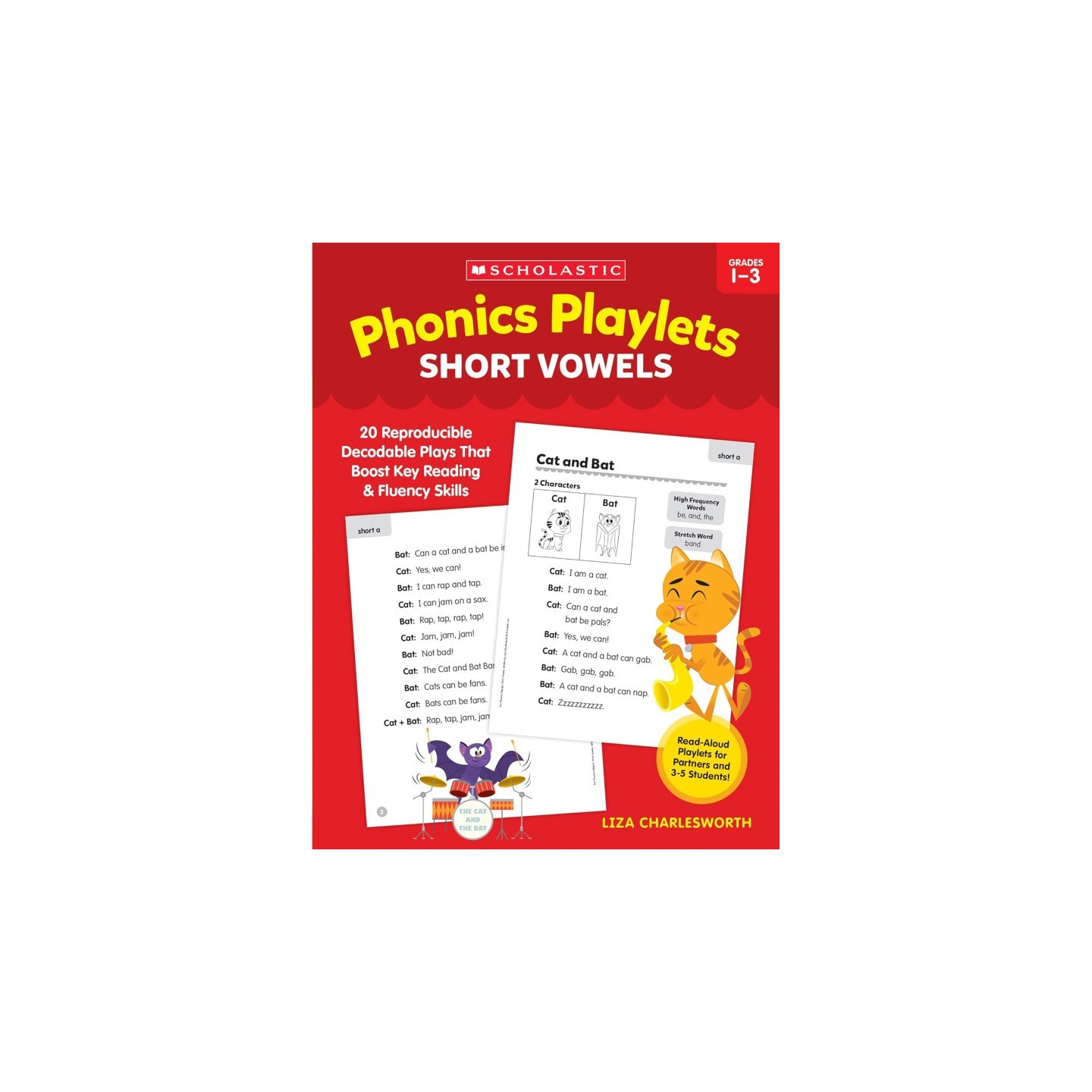 Scholastic Teaching Solutions Phonics Playlets: Short Vowels Activity Book