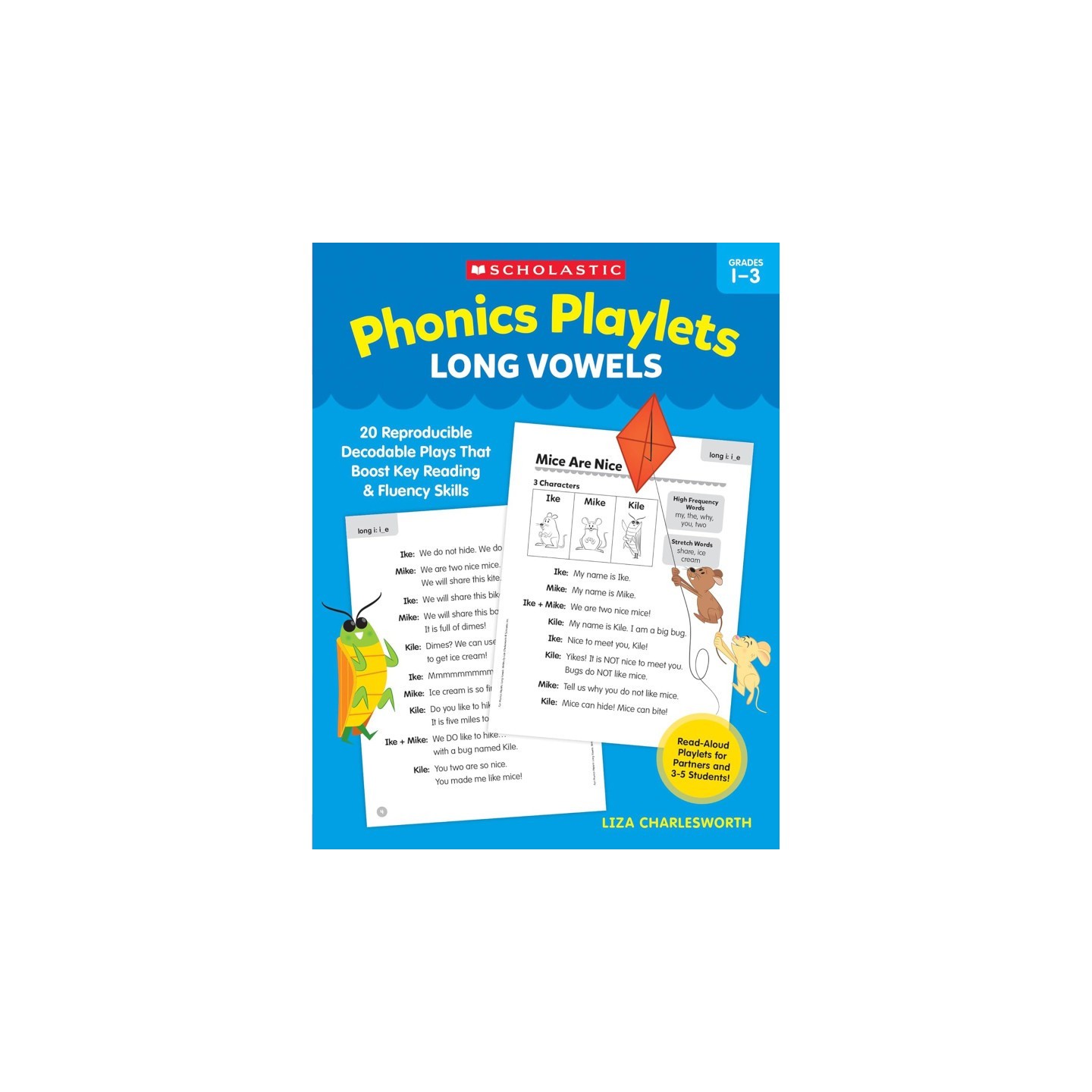 Scholastic Teaching Solutions Phonics Playlets: Long Vowels Activity Book