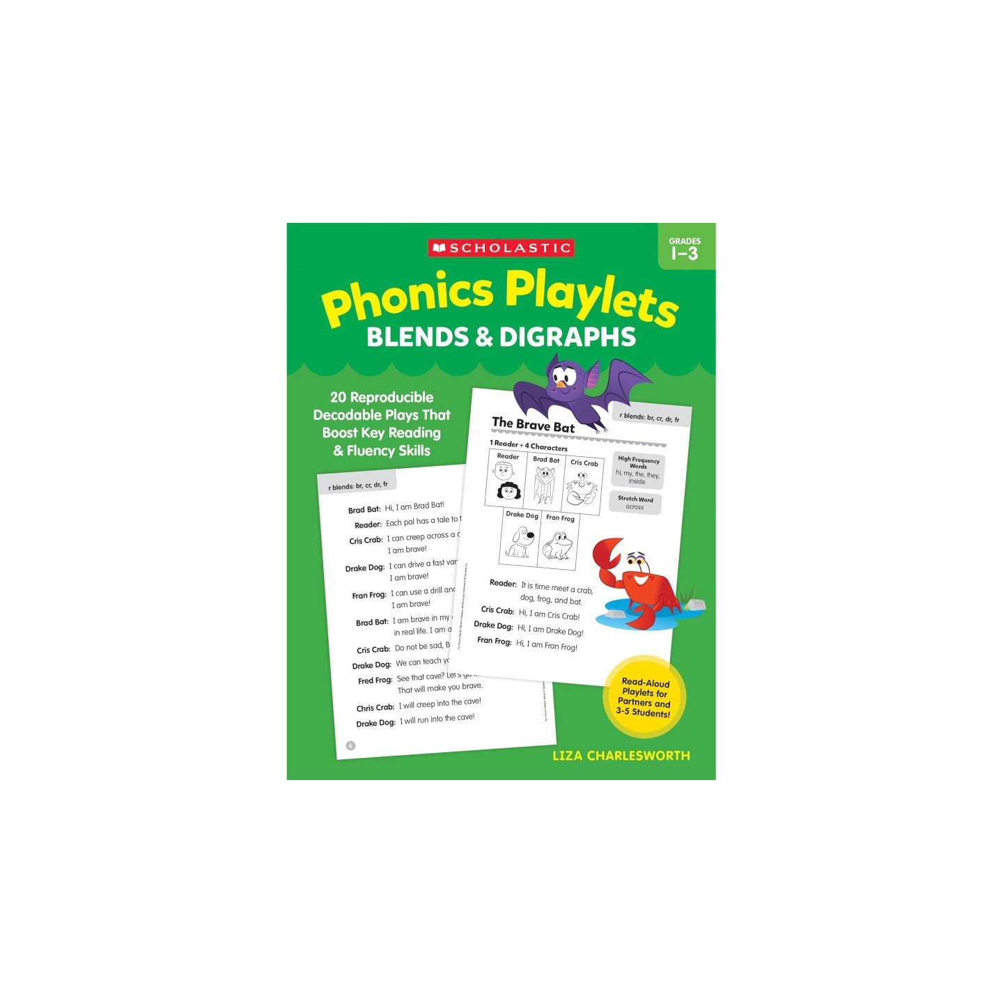 Scholastic Teaching Solutions Phonics Playlets: Blends & Digraphs Activity Book