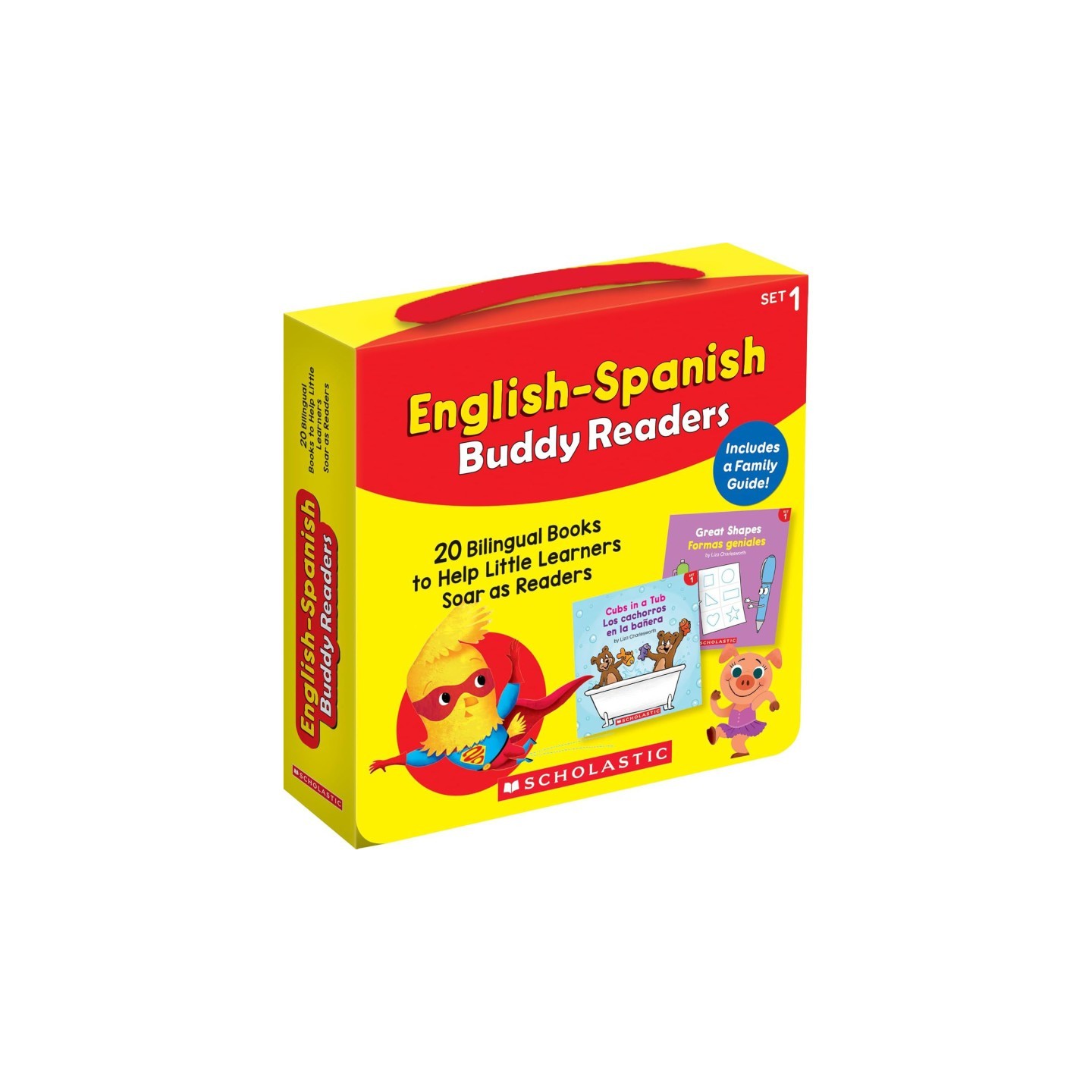 Scholastic Teaching Solutions English-Spanish Buddy Readers: Set 1, Single-Copy Set, 20 Books