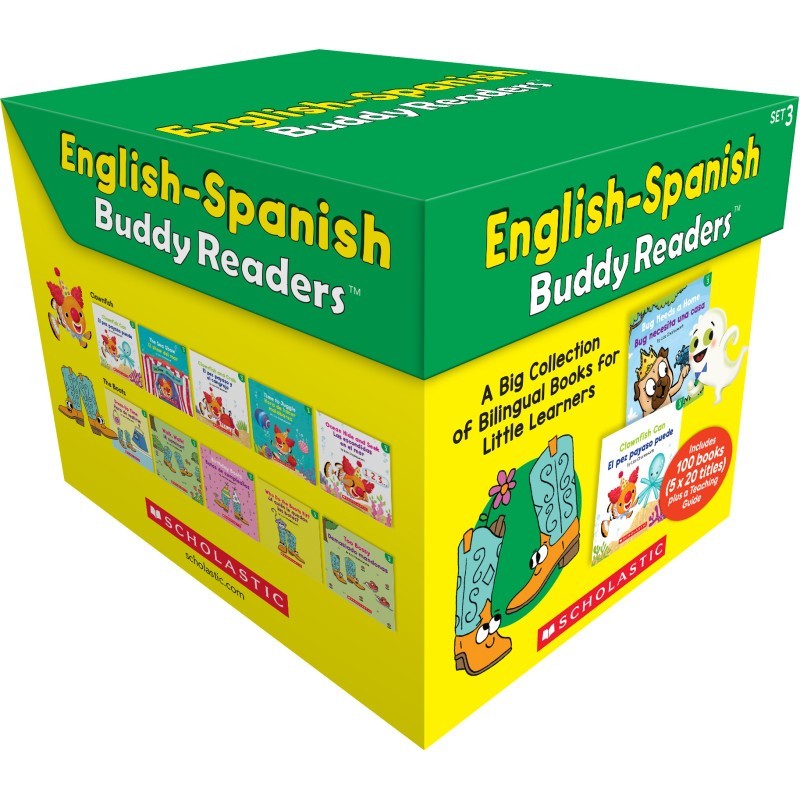 Scholastic Teaching Solutions English-Spanish Buddy Readers: Set 3, Multiple-Copy Set, 100 Books