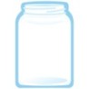 Creative Shapes Etc. Notepad, Jar, Large, 5" x 7", 50 Sheets