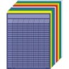 Creative Shapes Etc. Vertical Incentive Chart, 28" x 22", Assorted Colors, Pack of 12