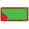Creative Shapes Etc. Chalkboard Nametags, 1-5/8" x 3-1/4" , Pack of 36