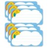 Creative Shapes Etc. Rainbow Nametags, 36 Per Pack, 6 Packs