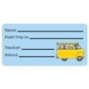 Creative Shapes Etc. Field Trip Nametags, 1-5/8" x 3-1/4" , Pack of 36