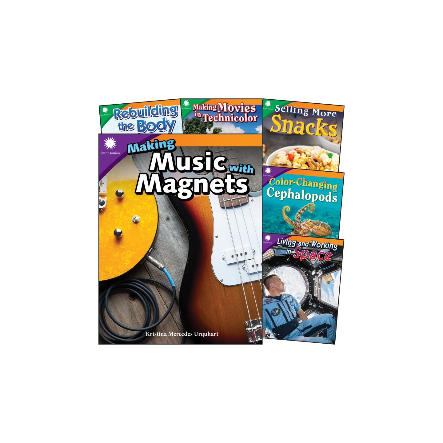 Teacher Created Materials Smithsonian Informational Text: Pushing the Limits, 6-Book Set, Grades 4-5