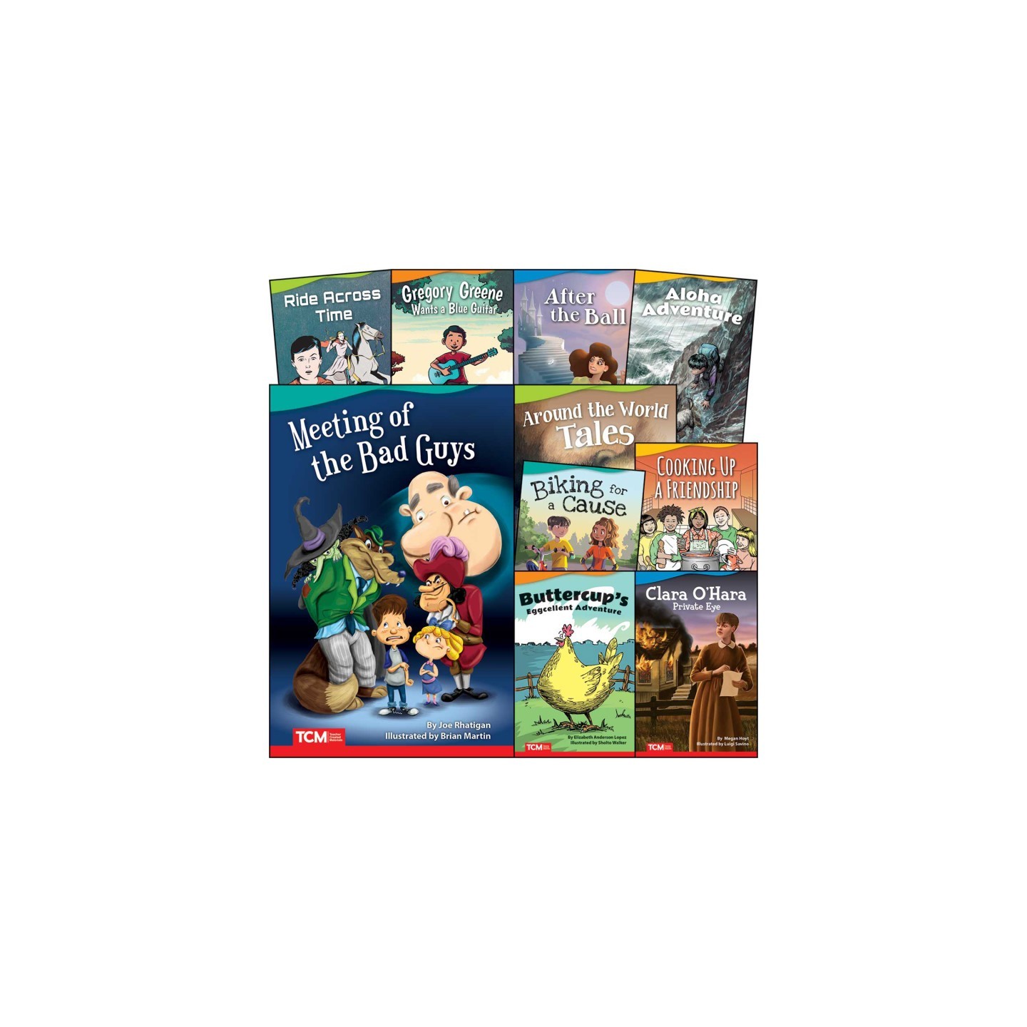 Teacher Created Materials Literary Text Grade 4 Set 1: 10-Book Set