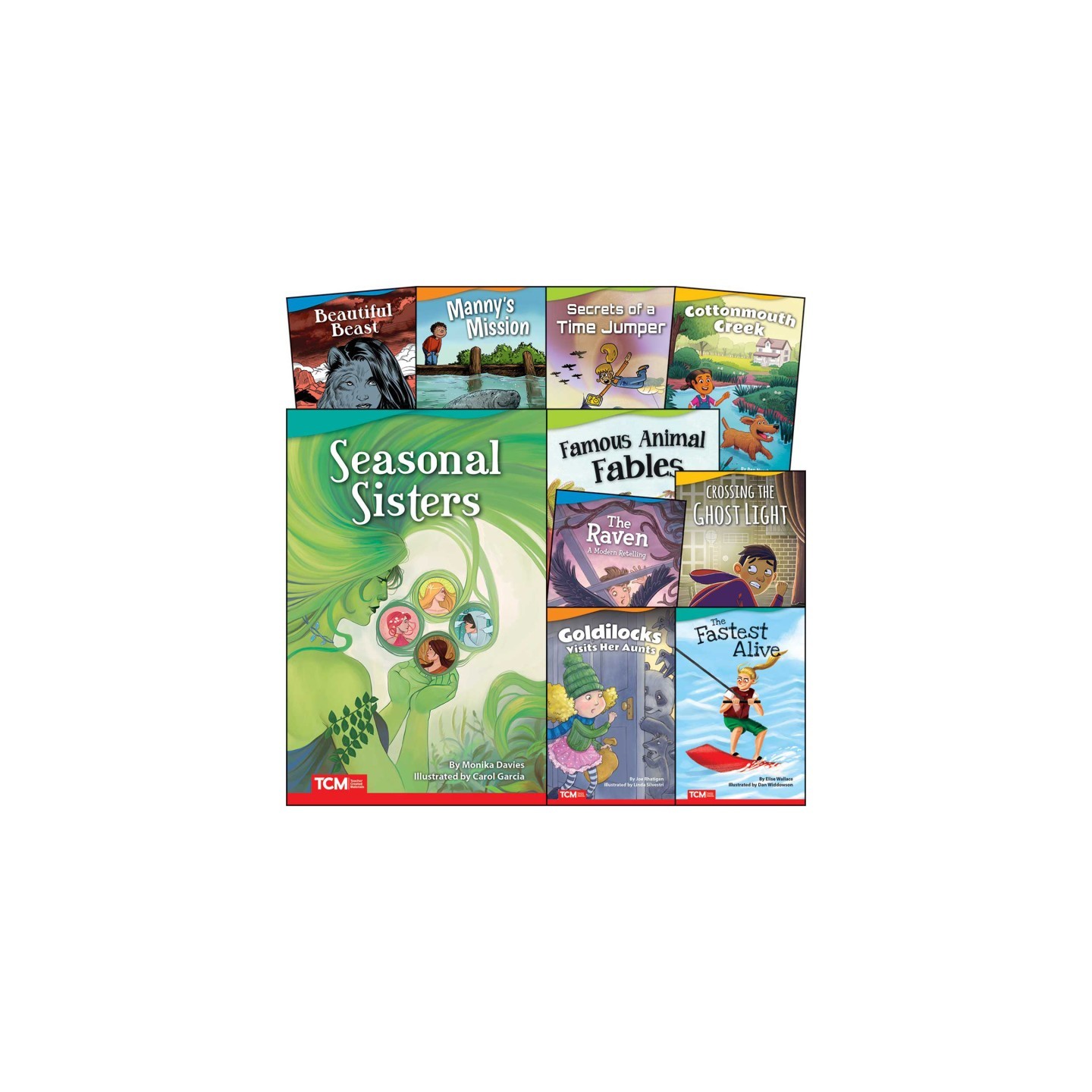Teacher Created Materials Literary Text Grade 4 Set 2: 10-Book Set