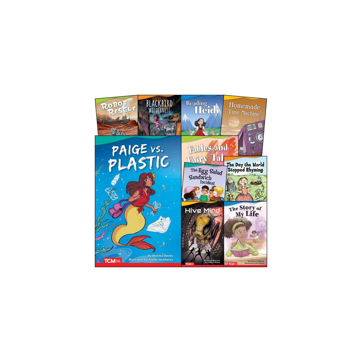 Teacher Created Materials Literary Text Grade 5 Set 2: 10-Book Set