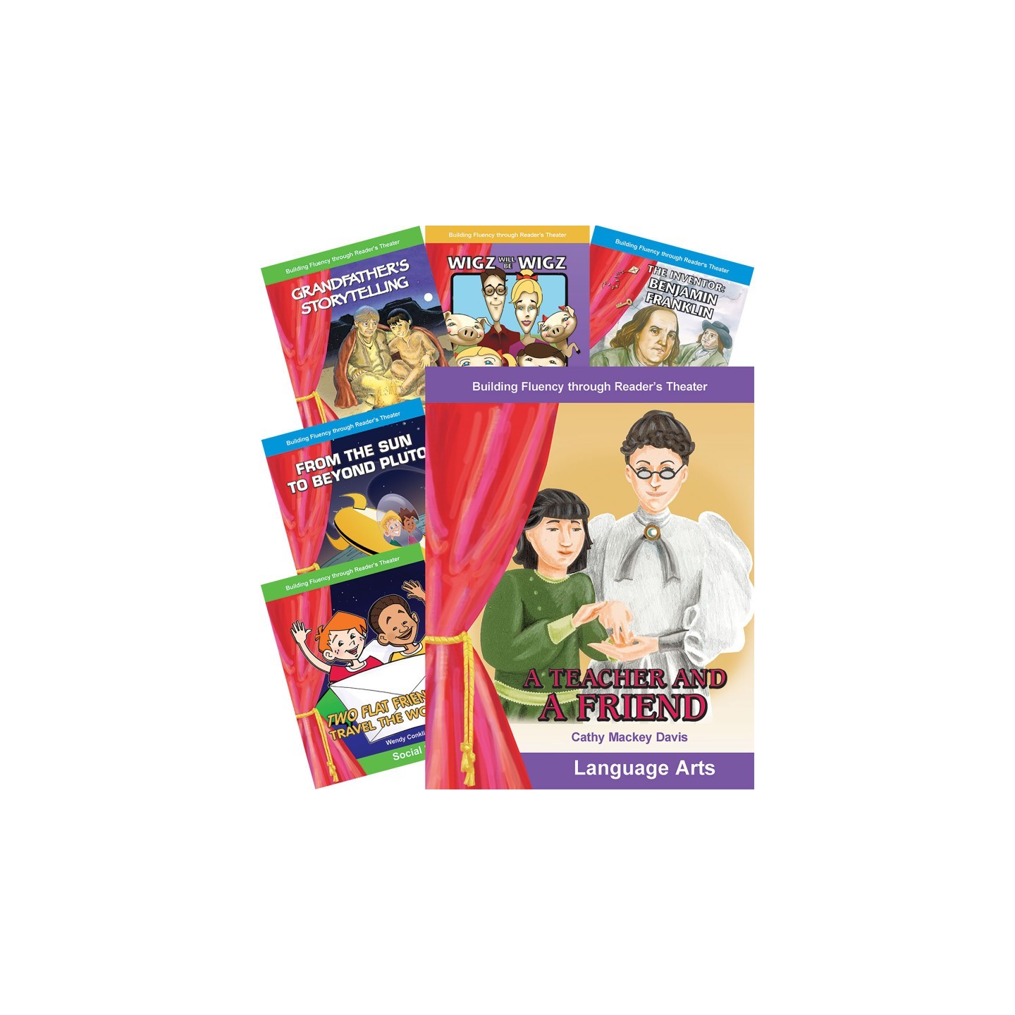 Teacher Created Materials Reader's Theater: Grades 3-4, 8-Book Set