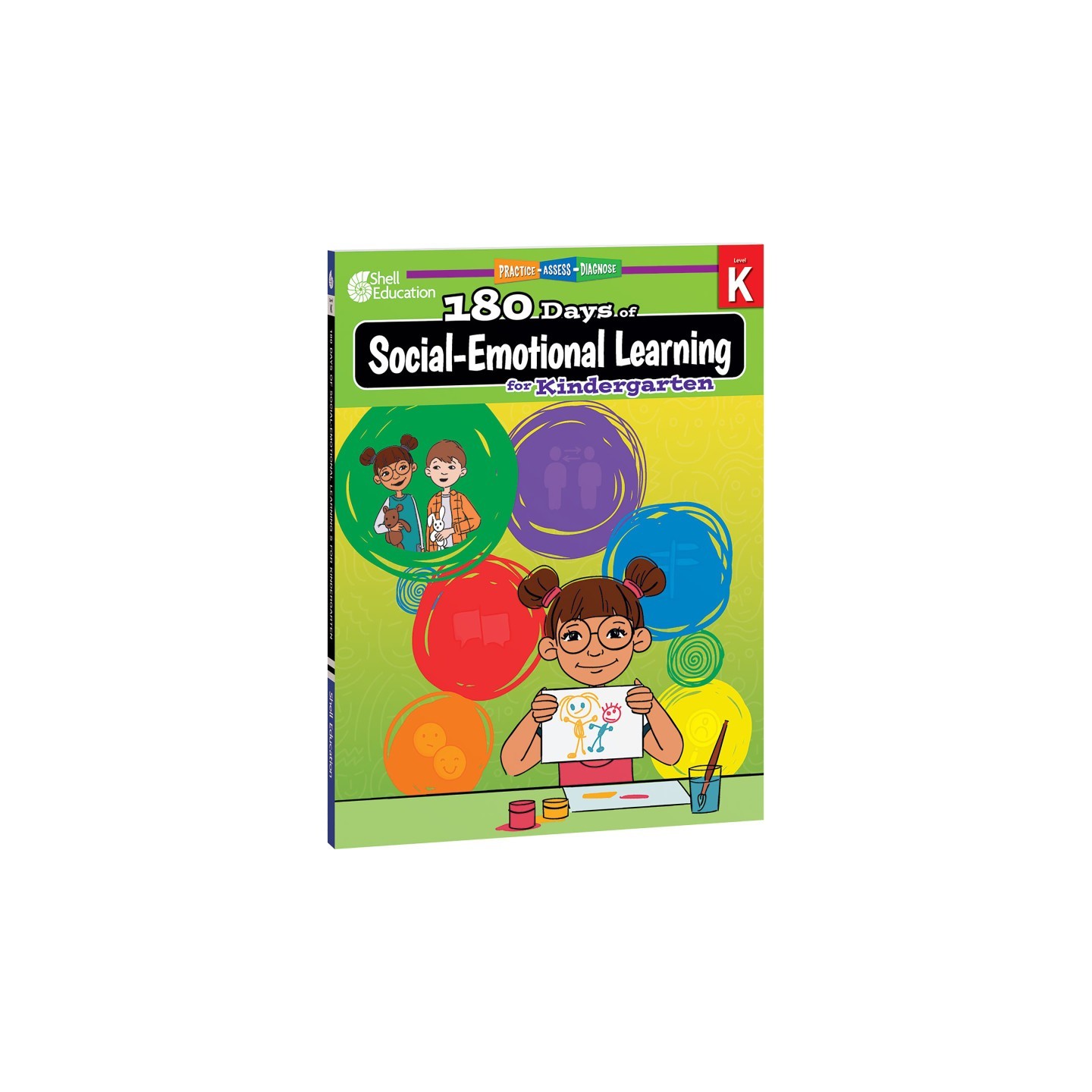 Shell Education 180 Days of Social-Emotional Learning for Kindergarten