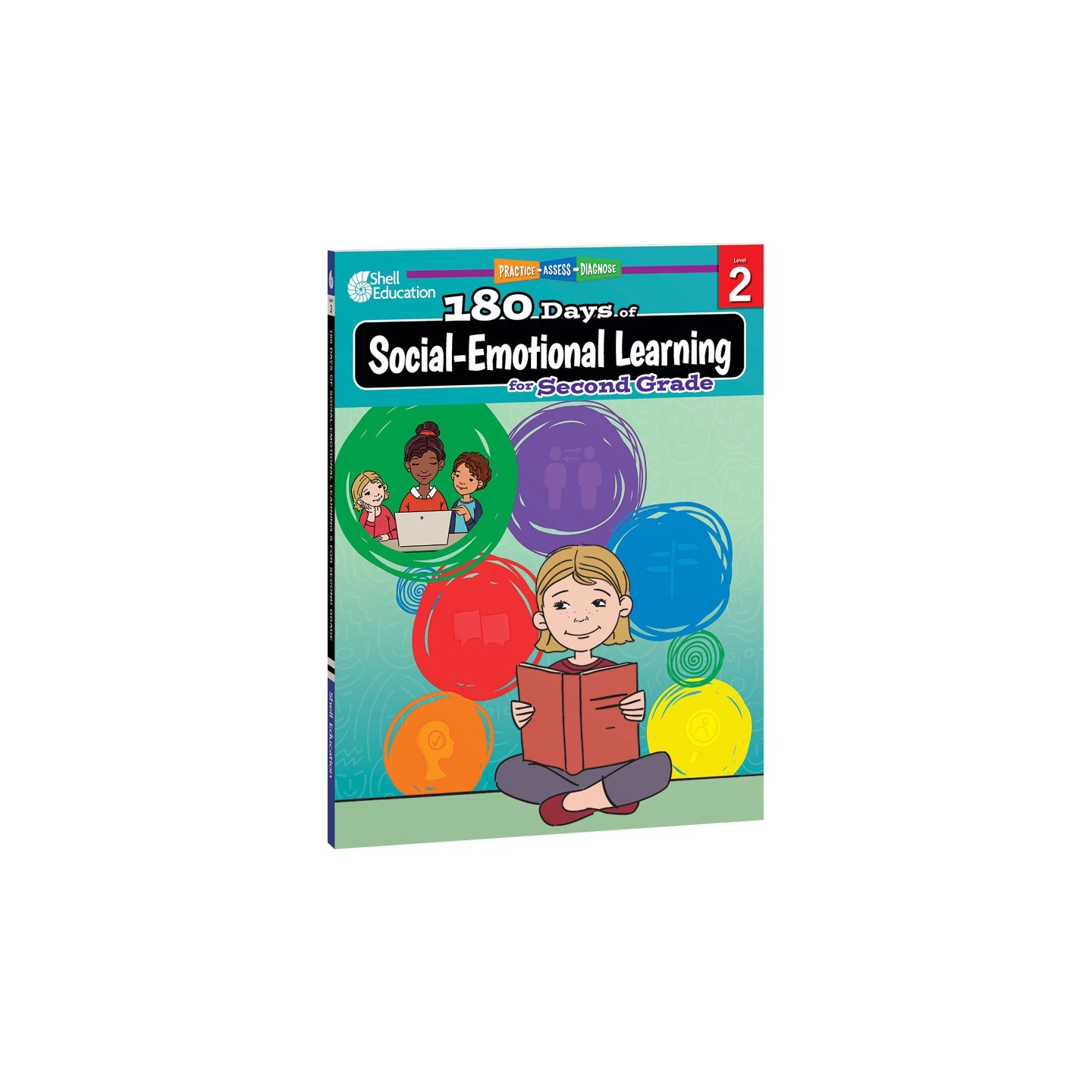 Shell Education 180 Days of Social-Emotional Learning for Second Grade