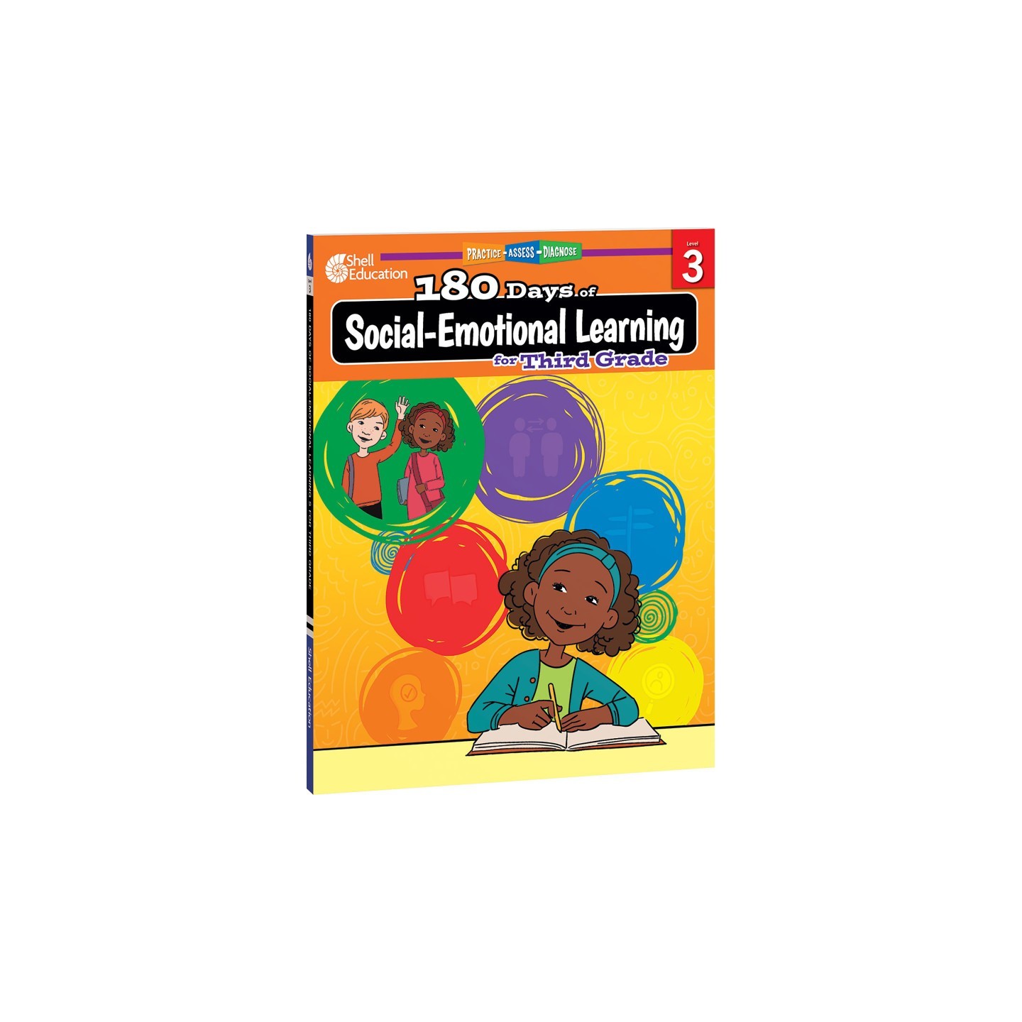 Shell Education 180 Days of Social-Emotional Learning for Third Grade
