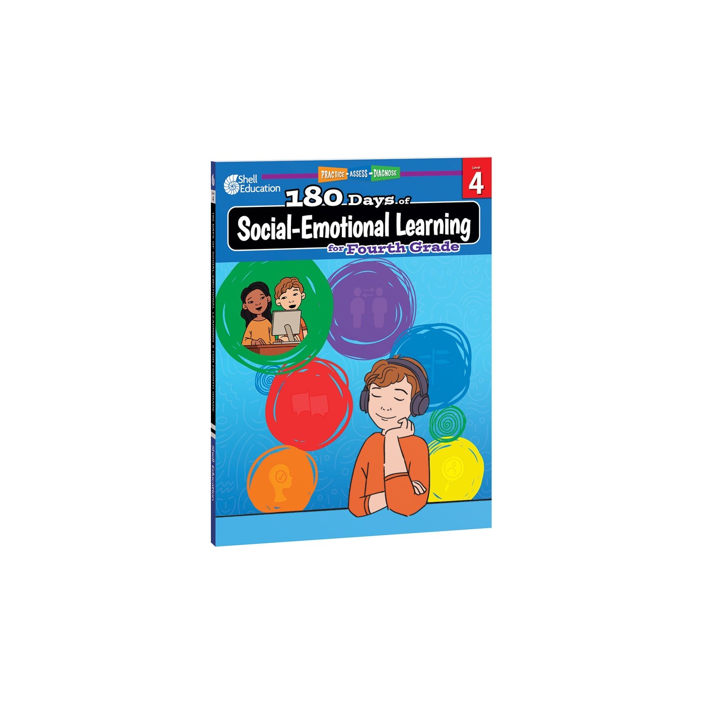Shell Education 180 Days of Social-Emotional Learning for Fourth Grade